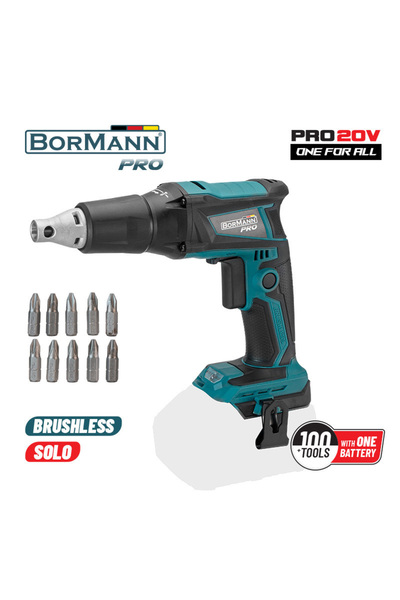 Bormann PRO BBP 5150 Ασύρματο Κατσαβίδι Γυψοσανίδας Solo Brushless 20 V