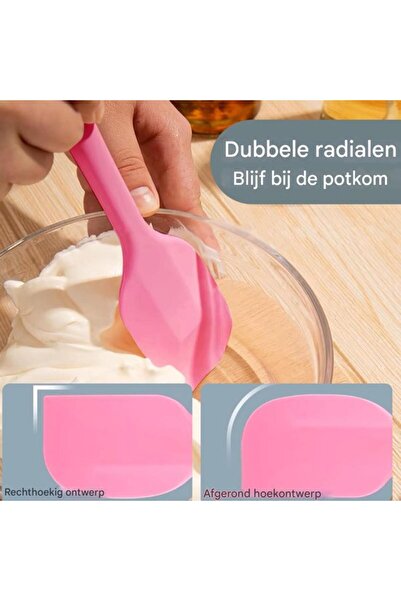 STARSTAR Silicone spatula (1 piece), heat-resistant and non-stick, suitable f...