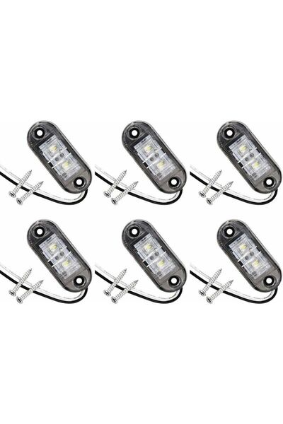 STARSTAR 6 LED side marker lights for car/trailer.