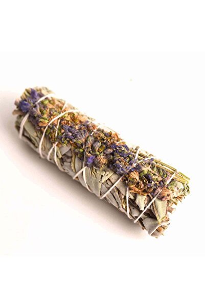 craftmystic Buchet Salvie Alba California cu Lavanda 10-11 cm- Pacea si Purif...