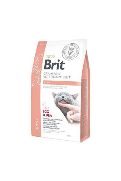 Brit Veterinary Diet Renal Tahılsız Kedi Maması 2 Kg