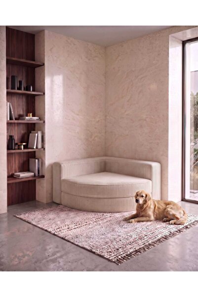 DECHOME Nestime® 100x100 cm Modüler Köşe Koltuğu | Orijinal Sünger | Fitilli ...