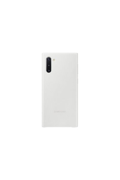 SAMSUNG TABLETS & SMARTPHONES Husă Samsung Leather Galaxy Note 10 albă