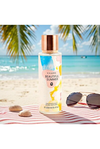 V.V LOVE Spray de corp de vară 250 ml – aromă fresh și energizantă