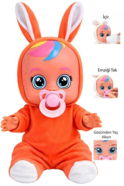 Toyx Ağlayan ve Konuşan Et Bebek Lila