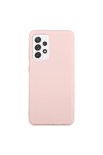 OEM Θήκη TPU Ματ Σιλικόνης για Samsung Galaxy A52 5G/4G / A52s 5G - Ροζ Άμμου