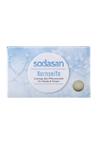 Sodasan Săpun solid fin pentru îngrijirea pielii, 100g