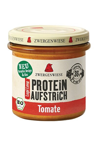 Zwergenwiese Cremă proteică tartinabilă cu lupini și roșii, fără gluten, bio,...