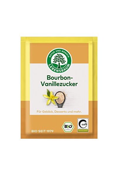 Lebensbaum Zahăr cu vanilie Bourbon 4x8g organic, 32g