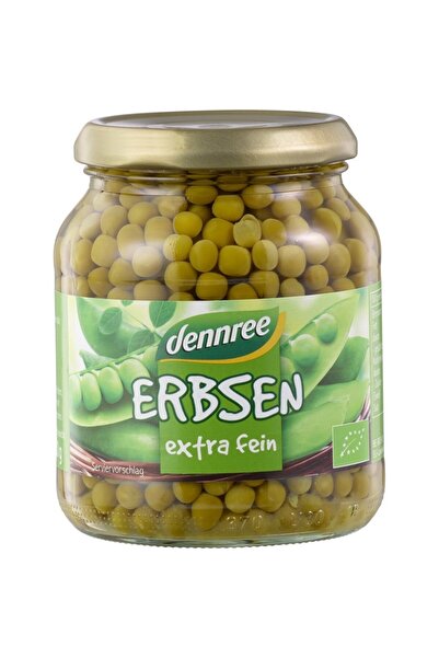 Dennree Mazăre extra-fină, în borcan ecologic, 330g