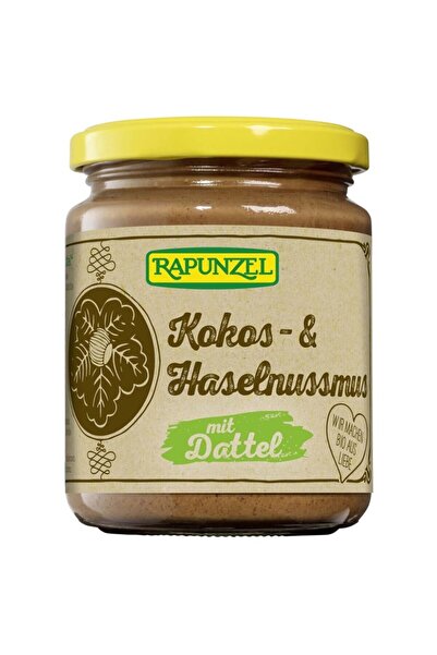 Rapunzel Cremă organică de cocos, migdale și curmale, 250g