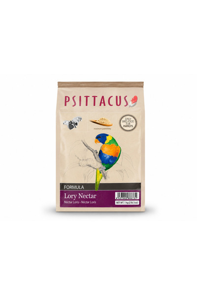 Psittacus بسيتاكوس اكل لوري نكتار 1كيلو