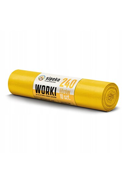 Sipeko Saci Menajeri Super Rezistenti Ldpe, 240L, 95 X 140Cm, 43 Microni, 10B...