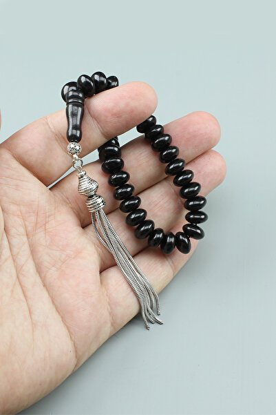isfahantakı Çekim harikası bilek boy 6x11 mm oltu ipek püsküllü isim kutulu t...