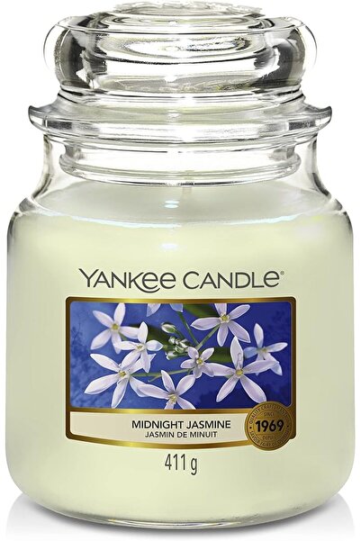 Yankee Candle Scented Candle | Midnight Jasmine Large Jar Candle | Burn Time:...