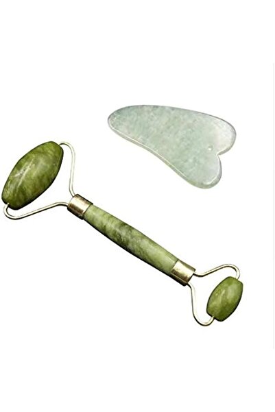 Other Natural Royal Jade Roller For Face Gua Sha Sc Massage Tool Set