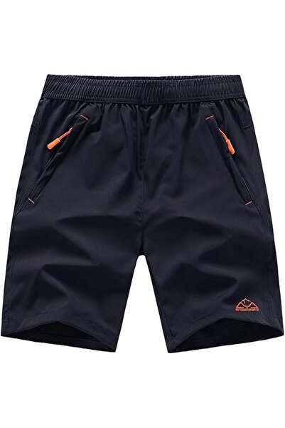 TBMPOY Men's Running Shorts Quick Dry Gym Outdoor Sports Zipper Pockets | 3 Z...