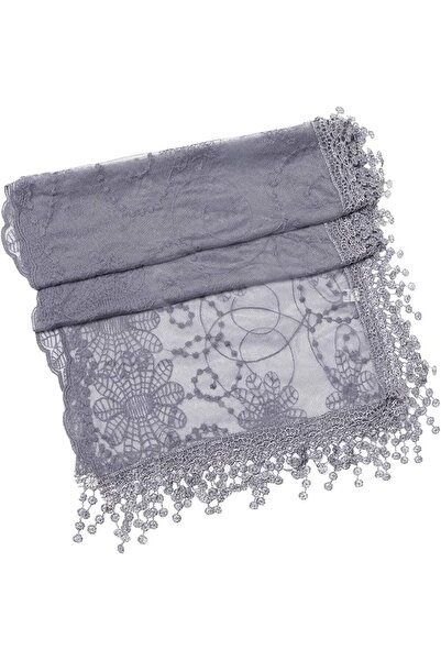 Cindy Wume Cindy and Wendy Lightweight Soft Leaf Lace Fringes Scarf shawl for...
