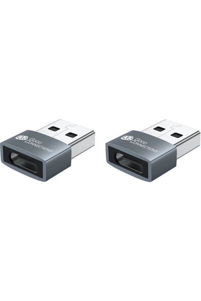 Good Connections Μετατροπέας USB-A αρσενικό σε USB-C αρσενικό 1 τεμάχιο USB-A...