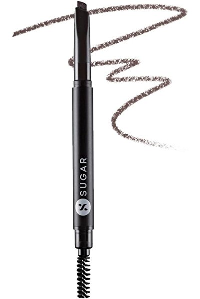 SUGAR Cosmetics قلم تحديد الحواجب أرك أرفايل مع فرشاة ممتازة، قلم حواجب مقاوم...
