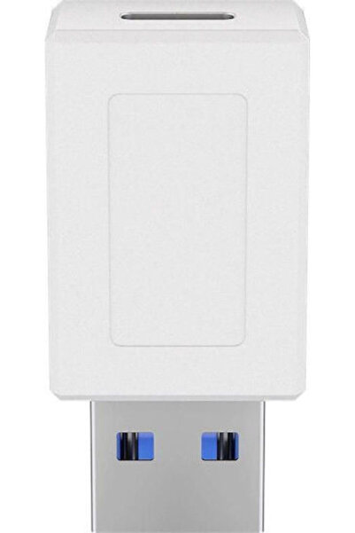 OEM Μετατροπέας USB-A Αρσενικό σε USB-C Θηλυκό Λευκό 1 Τεμάχιο USB3.0ACFW