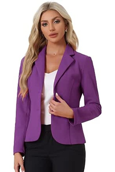 Allegra K Women's Womens Office Blazers Casual