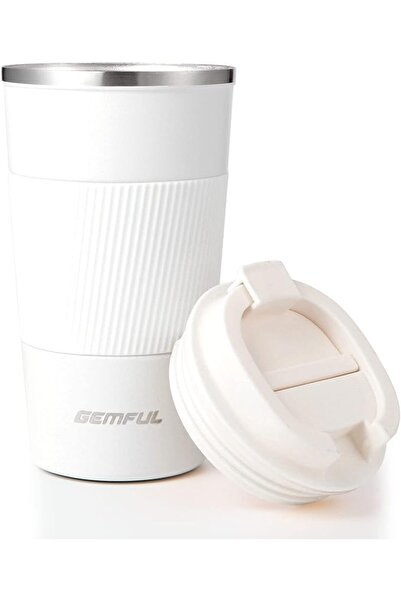 GEMFUL Travel Coffee Mug Insulated Reusable Coffee Cups 510ml | Ice and Hot D...