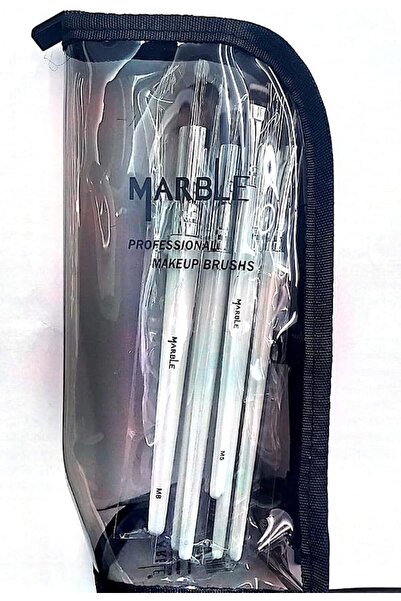 Marble Marbel Eyes and Eyebrow Brush Set - 7 Brushes