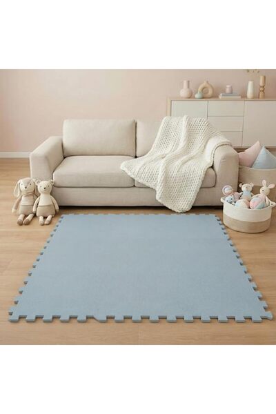 LittleTom سجادة لعب للأطفال مكونة من 9 قطع من زيرو - مقاس 30 × 30 سم، سجادة ز...