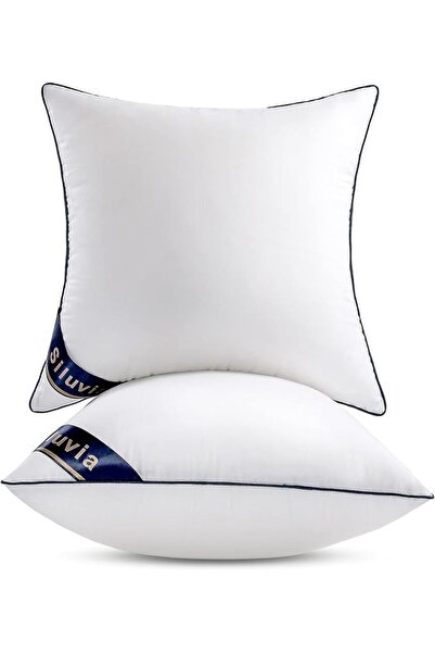GENERAL Siluvia 18"x18" Pillow Inserts Set of 2 Decorative 18" Pillow Inserts...