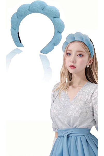 Sweet seven Sponge & Terry Towel Cloth Fabric Head Band for Skincare, Mimi an...