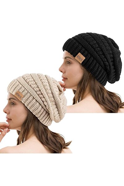 Redess Slouchy Beanie Hat for Men and Women Winter Warm Chunky Soft Oversized...