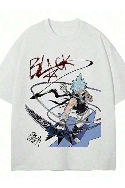 23ERVA 2025 Manga Soul Eater T Shirt MAKAS ALBARNS SOUL EATER Men Women Cloth...