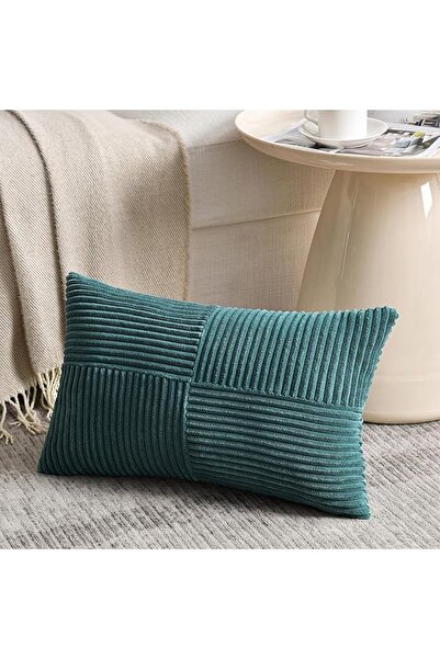 Fancy Homi Rust Lumbar Decorative Throw Pillow Covers 12x20 Inch for Couch Be...