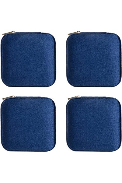 GENERAL ZPROW Plush Velvet Travel Jewelry Case, Organizer, Box, Small Case fo...