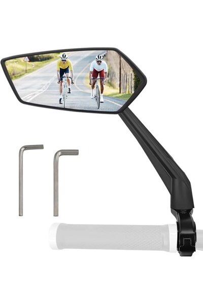 STARSTAR Left HD universal bike mirror.