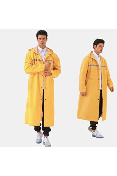 STARSTAR 2 long hooded safety raincoats.