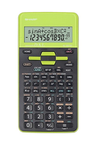 MC Micostore SHARP EL531 Scientific Calculator Green 273 functions
