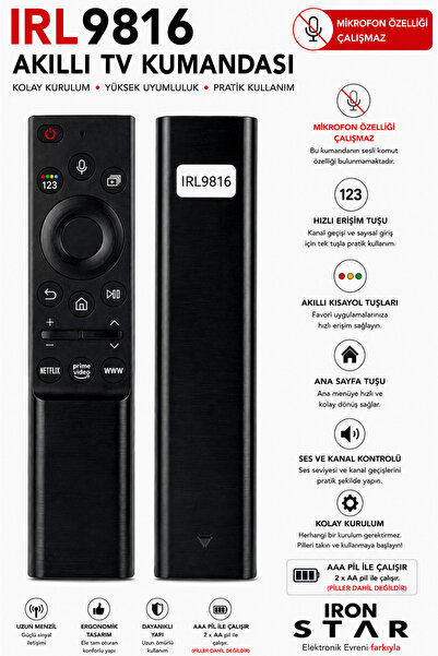 Samsung TV kumandası / Smart TV kumandası / televizyon kumandası / akıllı TV ...