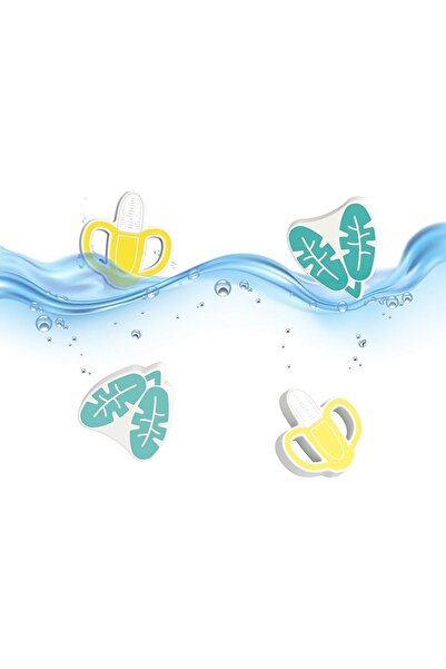 Matchstick Monkey Bathtime Sinking/Floating Toys, Banana/Leaf