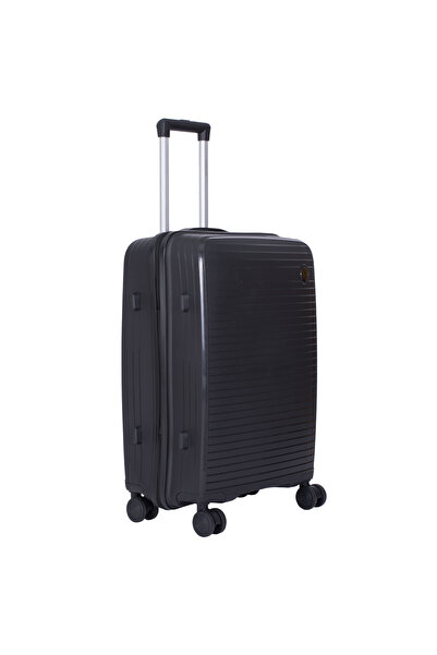 CASLON Troler Cabină Basic 65 cm, Polipropilenă (PP), 4 Roți Duble 360°, Lacă...