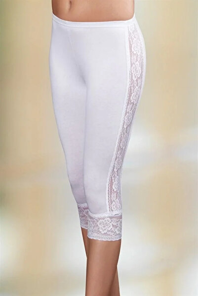 Mariposa Secret Şahinler Leggings with Lace on the Sides and Legs B878