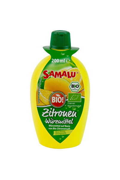 Samalu Βιολογικός Χυμός Λεμονιού 200 ml