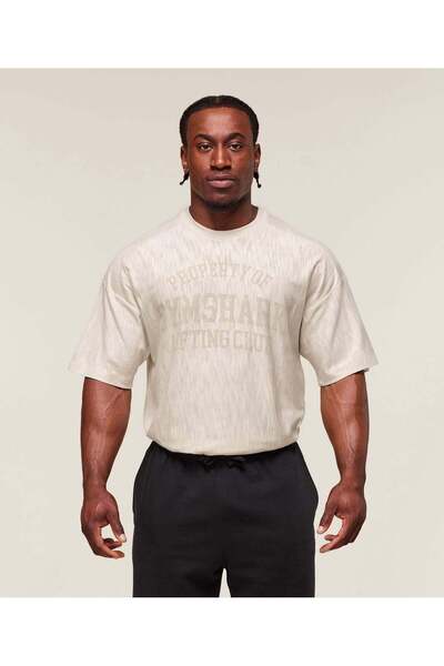 GYMSHARK Lightweight Slub Textured T-Shirt