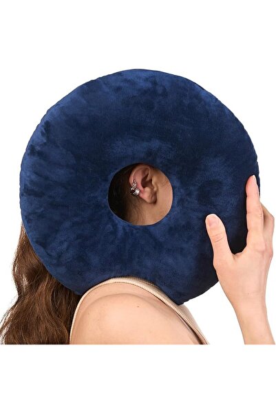ODOXIA Ear Piercing Pillow for Side Sleepers | Donut Pillow for Ear Piercing ...