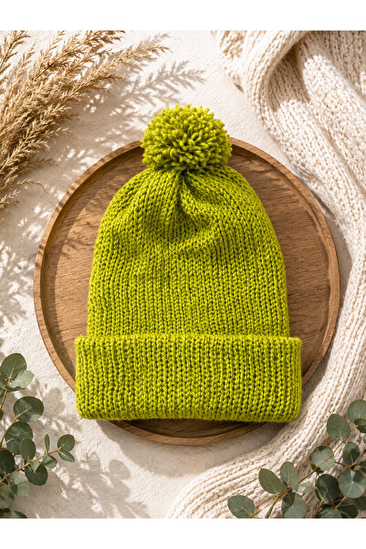 aemedia Knitted Double Layer Knitted Beanie for Children