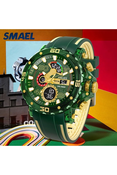 SMAEL Luxury Tasarım Spor Erkek Kol Saati