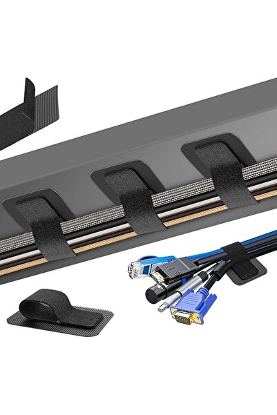 GENERAL Cable Management Under Desk, 【Up to 15 cord】【Enhanced Wire Holder】Cor...