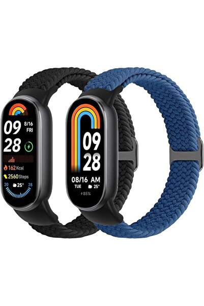GENERAL XANS 2 Pack Braided Band Compatible with Xiaomi Smart Band 10/Xiaomi ...