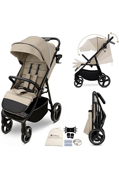 neobreez TETRA Ultra-Compact All-Terrain Baby Toddler Stroller, Pushchair,One...